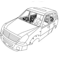 КУЗОВ ВНЕШНИЕ КОМПОНЕНТЫ АВРОРА